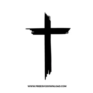 Distressed Christian Cross