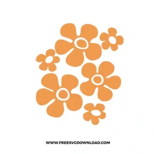 Simple Retro Flowers