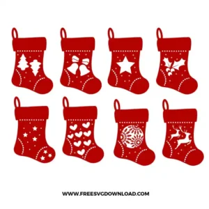 Christmas Stocking Gift Tag