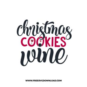 Christmas Cookies Wine