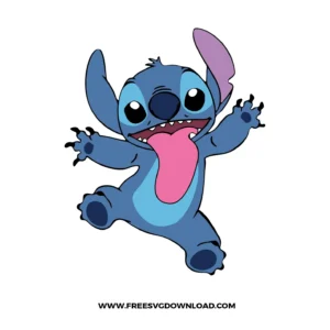 Stitch Jumping SVG