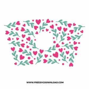 Love Flowers Starbucks Wrap