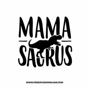 Mamasaurus Silhouette