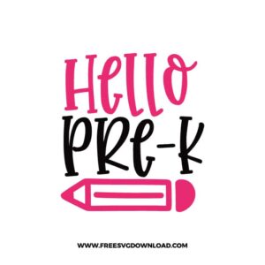 Hello Pre-K with Pencil