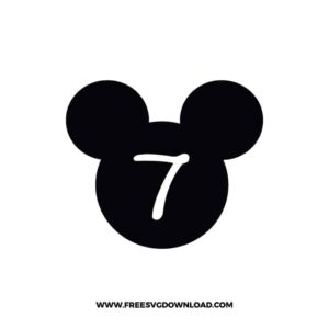 Mickey Head Number 7