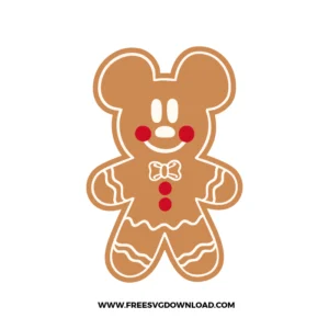 Gingerbread Mickey Mouse