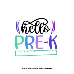 Hello Pre-k Ruler