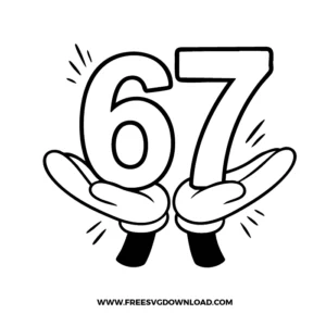 6 7 Six Seven Mickey Hand