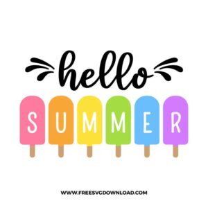 Hello Summer Popsicles