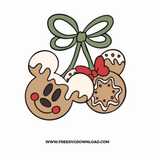 Mickey Minnie Gingerbread