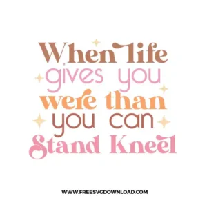 Stand Kneel