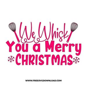 We Whisk You a Merry Christmas Snow Flake