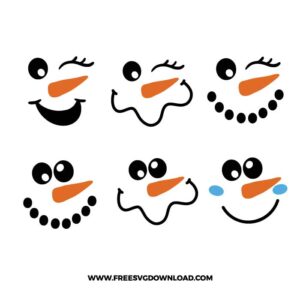 Snowman Faces