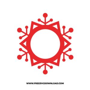 Snowflakes Monogram