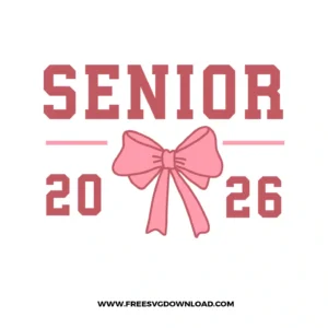 Senior 2026 SVG
