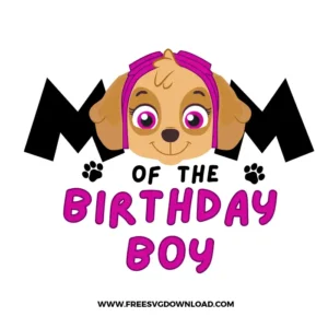 Paw Patrol Birthday Mom