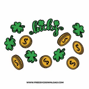 St. Patricks Lucky Starbucks Wrap