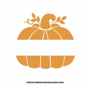 Pumpkin Split Monogram