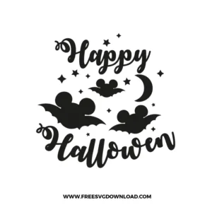 Disney Happy Halloween Bats and Mickey Ears