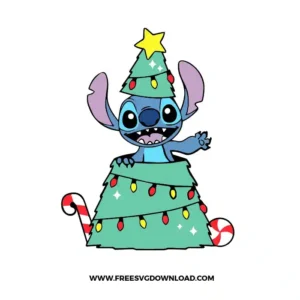 Stitch Christmas Tree