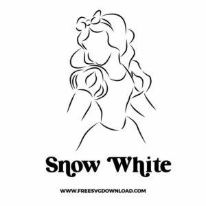 Snow White Outline