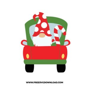 Christmas Truck Gnome