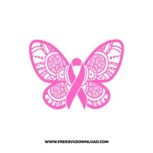 Breast Cancer Butterfly