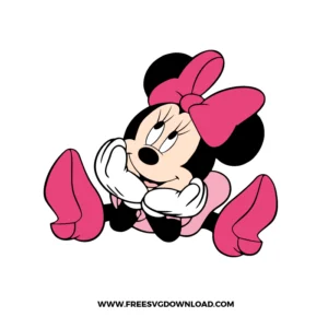 Minnie Mouse Cute Sitting