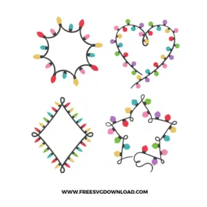 Christmas Light Frames