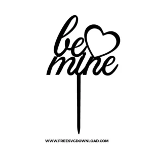 Be Mine Cake Topper
