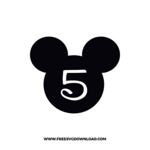 Mickey Head Number 5