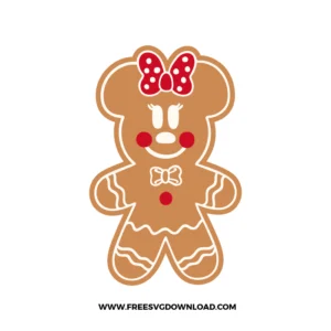 Gingerbread Minnie Mouse
