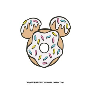 Mickey Head Donut