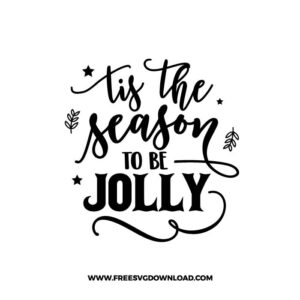 Tis the Season to be Jolly Lettering