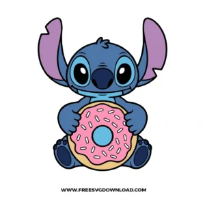 Stitch Donut SVG