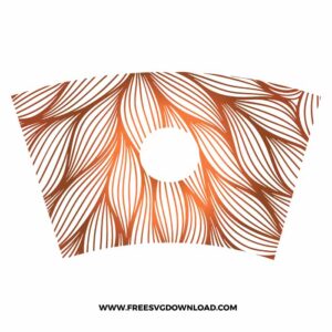 Line Art Starbucks Wrap