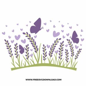 Purple Butterflies Starbucks Wrap