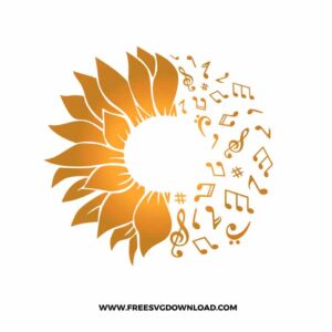 Sunflower Music Starbucks Wrap