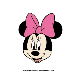 Minnie Mouse Smiling Face