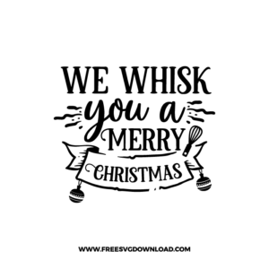 We Whisk You a Merry Christmas Ornament