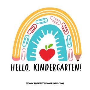 Pencil Rainbow Kindergarten