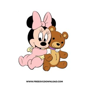 Baby Minnie With Toy