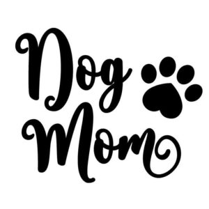 Dog Mom Paw Print