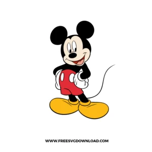 Mickey Mouse Standing Cartoon