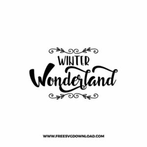 Winter Wonderland Lettering