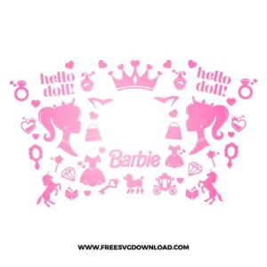 Barbie Starbucks Wrap