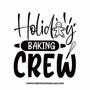 Holiday Baking Crew Gingerbread