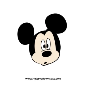 Mickey Mouse Surprised Face