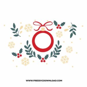 Christmas Ball Starbucks Wrap