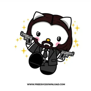 Hello Kitty John Wick